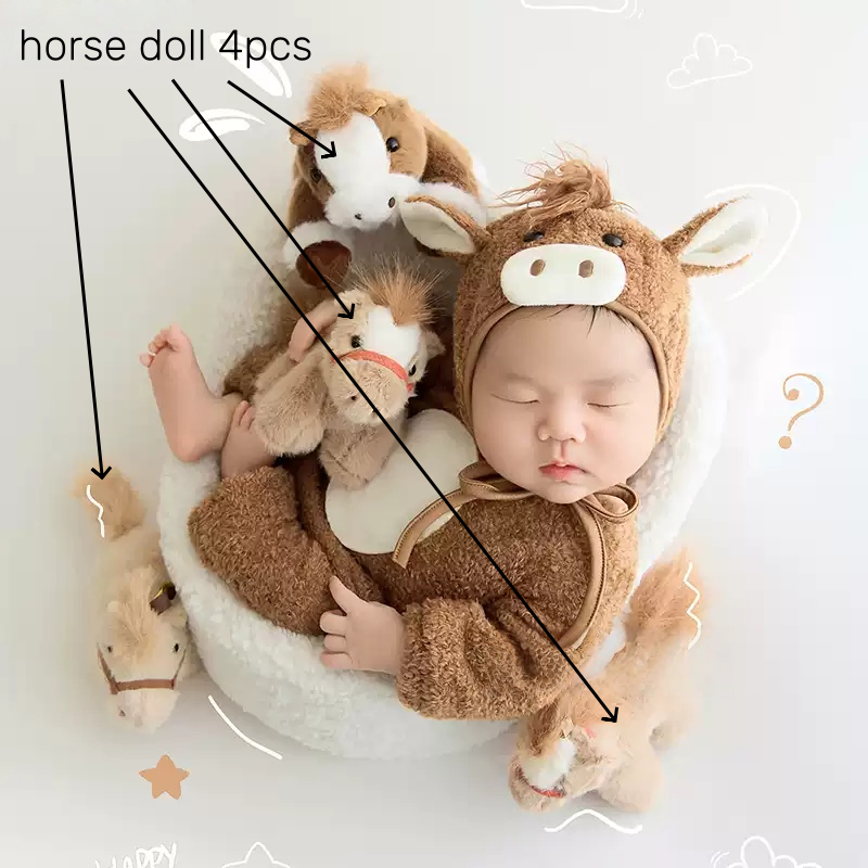 Horse Doll 4pcs